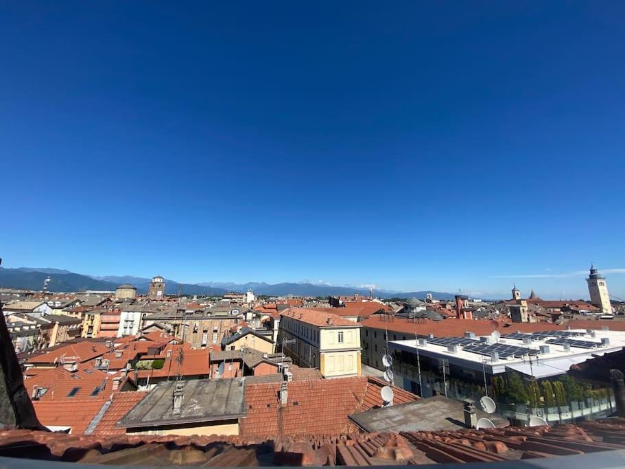 库尼奥Deliziosa Mansarda Con Vista Panoramica公寓 外观 照片